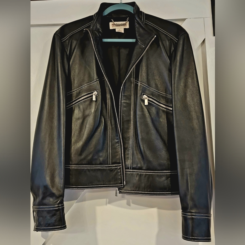 Michael Kors Leather Jacket